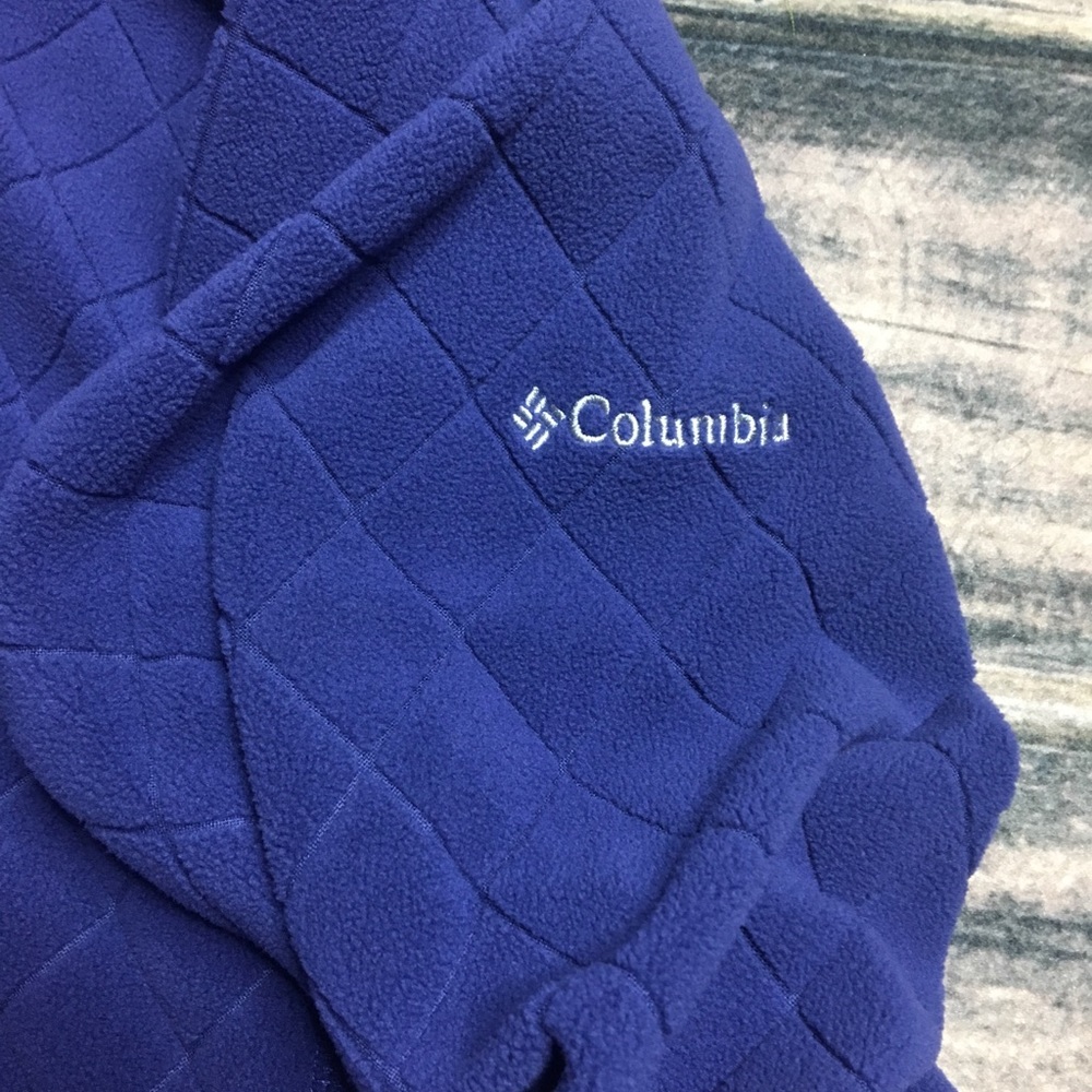 Columbia Glacial Fleece III Print Blue Diamond XL - Picture 2 of 5